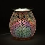 3D Geometric Flower Light Up Electric Oil Burner