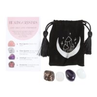 Love Healing Crystal Set with Moon Trinket Dish - Image 2