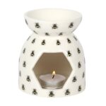 All Over Bee Print Oil Burner