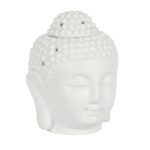 White Buddha Head Oil Burner