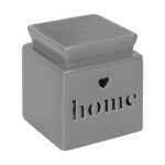 Grey Home Cut Out Oil Burner