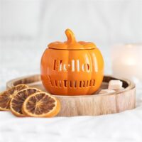 Hello Autumn Pumpkin Oil Burner - Image 5