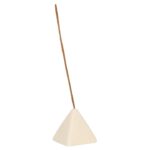 Cream Speckle Pyramid Incense Stick Holder