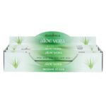 Set of 6 Packets of Elements Aloe Vera Incense Sticks