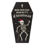 Dead Inside Coffin Plaque