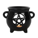 Pentagram Cauldron Oil Burner