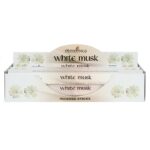 Set of 6 Packets of Elements White Musk Incense Sticks