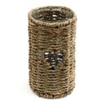 21cm Seagrass Candle Holder