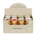 32 Mixed Fragrance Soy Wax Snap Discs