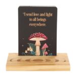 Affirmation Cards with Wooden Stand