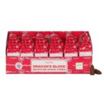 Set of 6 Packets of Satya Dragon’s Blood Backflow Dhoop Cones