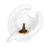 Angel Wing Resin Incense Cone Burner