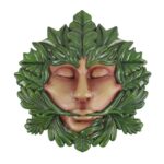 Green Goddess Resin Wall Plaque