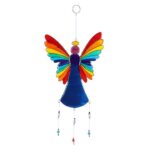 38cm Rainbow Angel Suncatcher