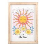 The Sun Celestial Framed Wall Print