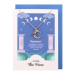 The Moon Celestial Amethyst Necklace Card